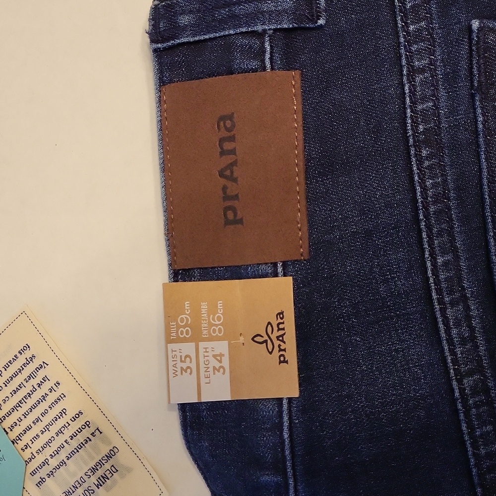 NWT Prana Hillgard jeans mens size 35x34 - Picture 10 of 16